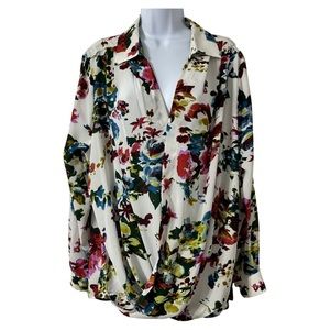 Pleione Anthropologie top size 1X